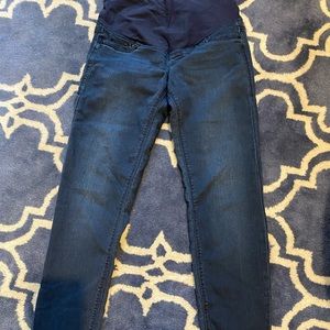 Blue H & M maternity jeans size 4